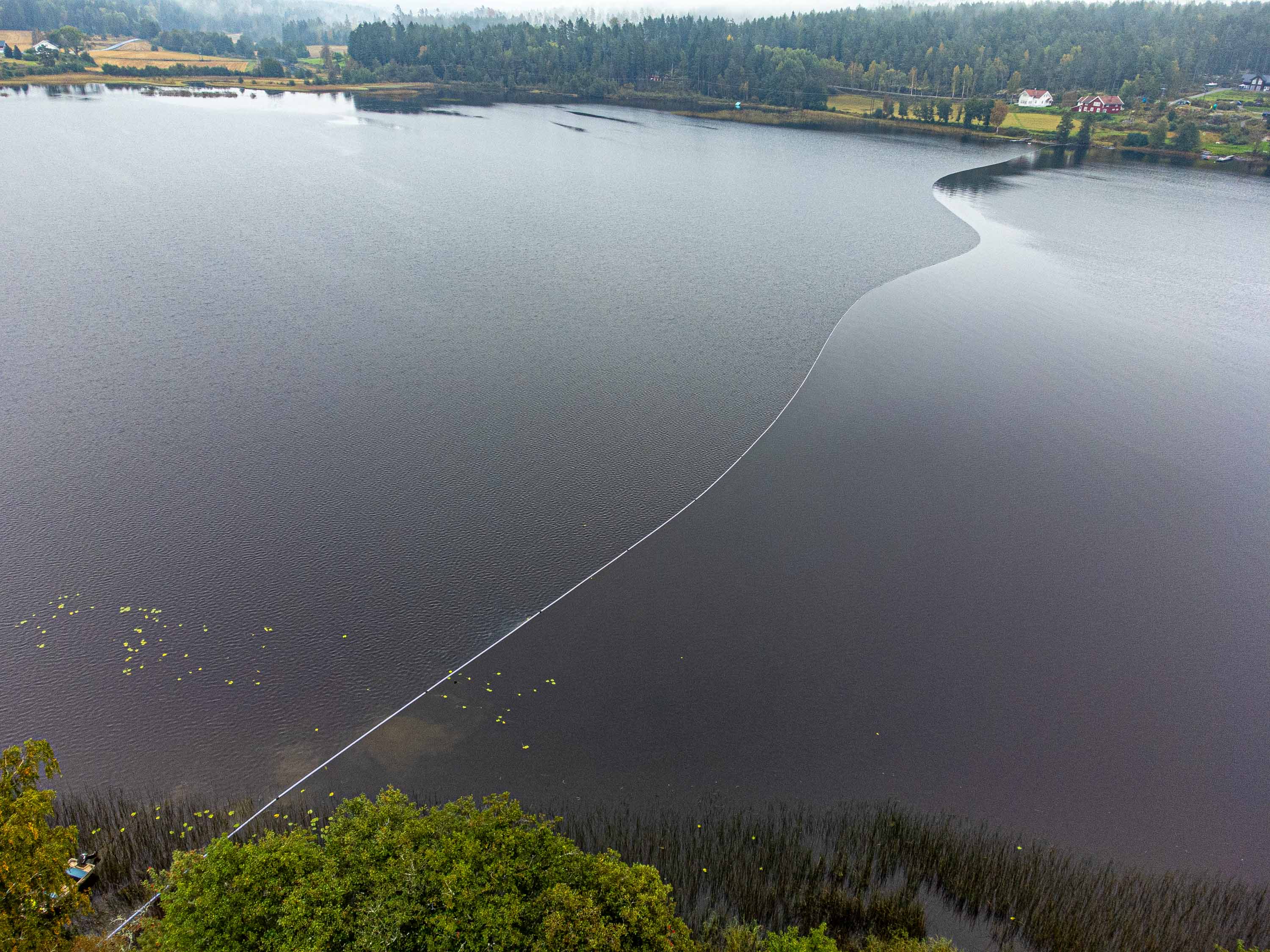 Femsjøen og ny stikkledning i SESU-cable trekkerør